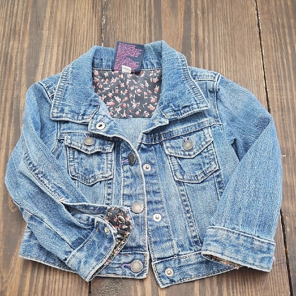 Oshkosh Toddler Denim Jacket Size 2t